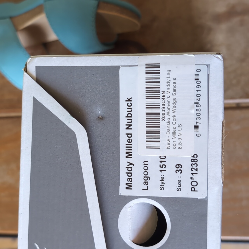 Dansko Women's Blue Sandals - Picture 3 of 5